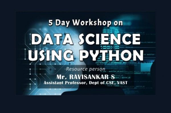 CE Dept conducts five-day workshop on Data Science as part of CLEP