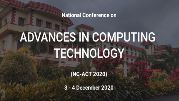 Updates to National Conference on Advances in Computiong Technology 2020