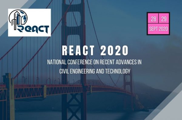 CE Dept hosts national conference REACT 2020