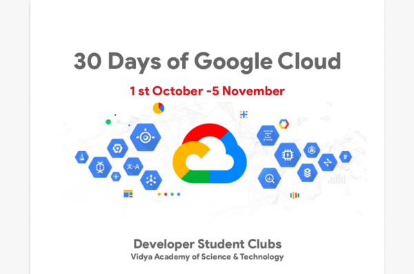 "30 Days of Google Cloud" in Vidya
