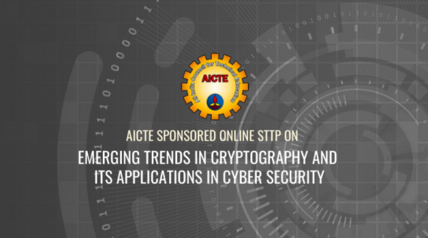 CSE Dept organises AICTE sponsored STTP on Emerging Trends in Cryptography