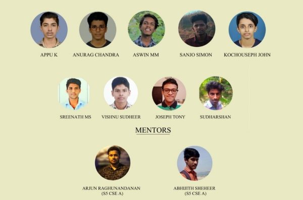 V-THINC 2020, a group of S1 B Tech students, launches its own website