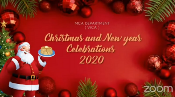 MCA Dept celebrates Xmas and New Year with mesmerising performances by students