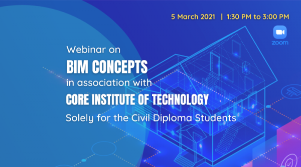 VIBE 2021 : CE Dept conducts webinar on BIM concepts