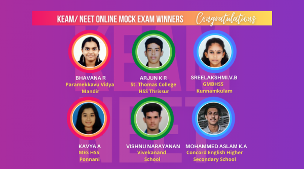 Vidya organises online mock KEAM/NEET examinations
