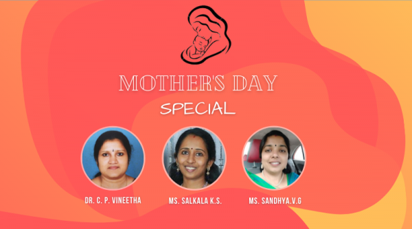 On Mother's Day teachers spotted creating amazing designs on fabrics and canvas