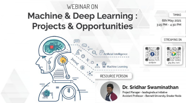 V-CAIR organises webinar on deep and machine learning projects and opportunities
