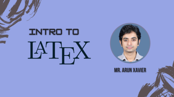 Mr Arun Xavier's (AP, EEE Dept) LaTeX playlist in YouTube