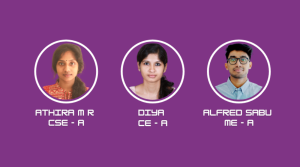 Three final year students are placed with Byju's