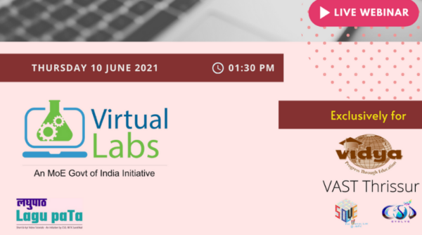 Vidya and NIT Karnataka jointly organize webinar on Virtual Labs