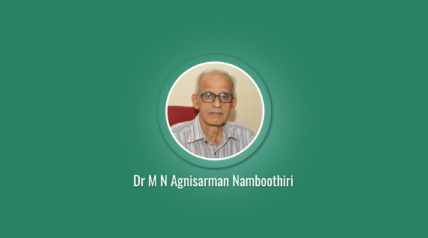 Vidya's former CSE HoD Dr M N Agnisarman Namboothiri publishes Malayalam translation of Sanskrit classic