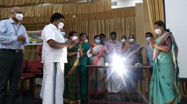 Vidya Skill Centre trains Grama Panchayath members in LED bulb manufacturing