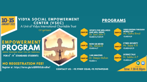 VSEC's six-day Empowerment Programme begins