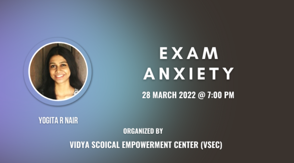 VSEC holds interactive session on exam anxiety