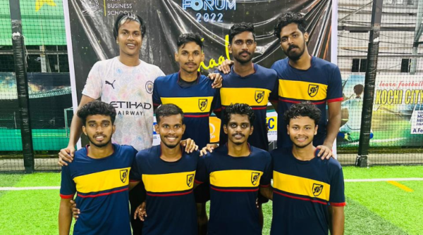 Winners of  ‘FORUM 2022’- Inter Collegiate Football Tournament