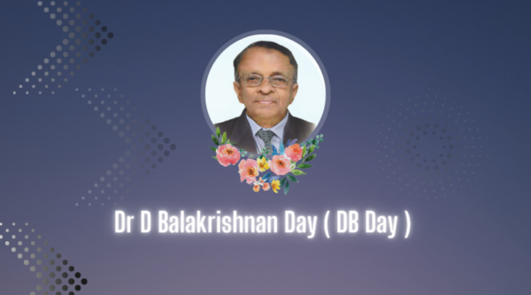 Mr Prabhu and Dr Vimalkumar to deliver DB Day Commemorative Lecture  