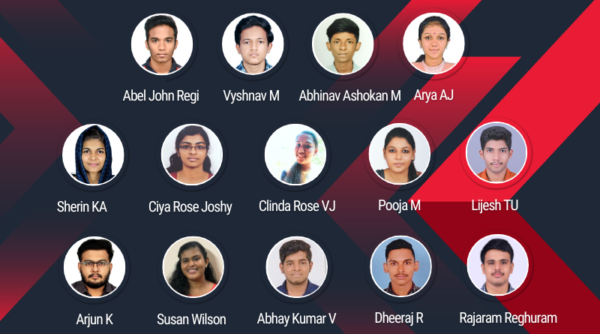 Vidya students (2019 - 23 Batch) placed at Poornam Info Vision