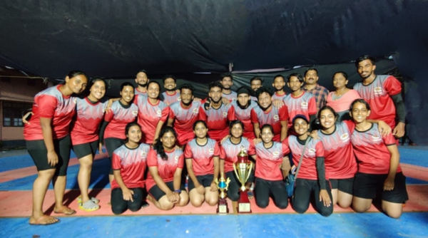 Vidya Kabaddi Team wins trophy for Champion (Men) and Runner Up (Women) in the E Zone Championship