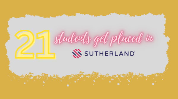 Twenty one students get placed in Sutherland