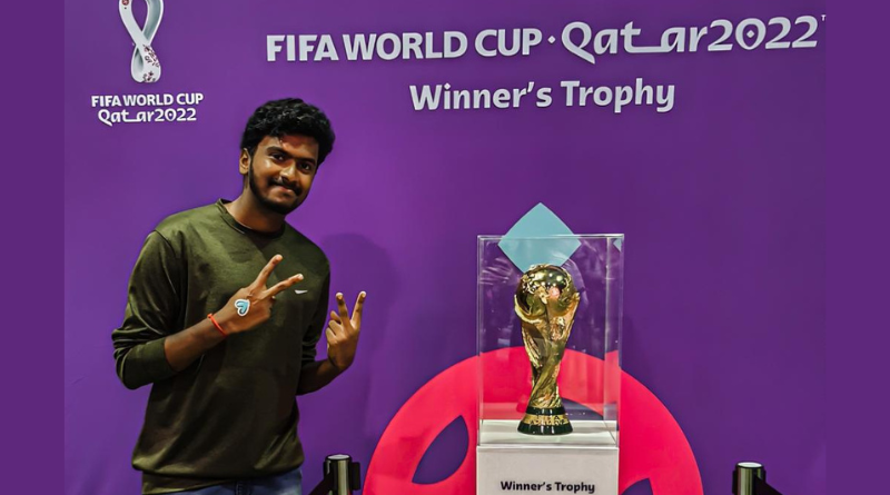 Vidya student serves as an International Volunteer for FIFA World Cup 2022 at Qatar