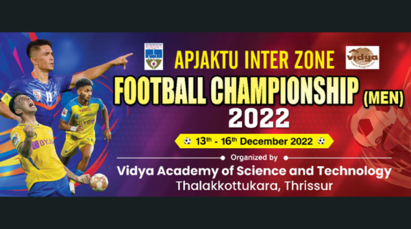 Vidya is hosting APJAKTU Inter Collegiate Football Tournament