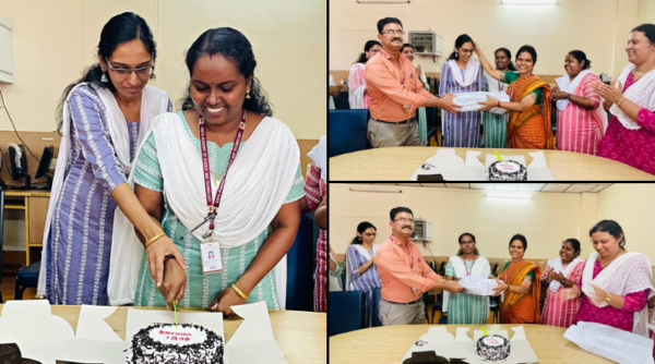 CSE Dept bids farewell to Ms Geethu P C and Ms Mahalakshmy A