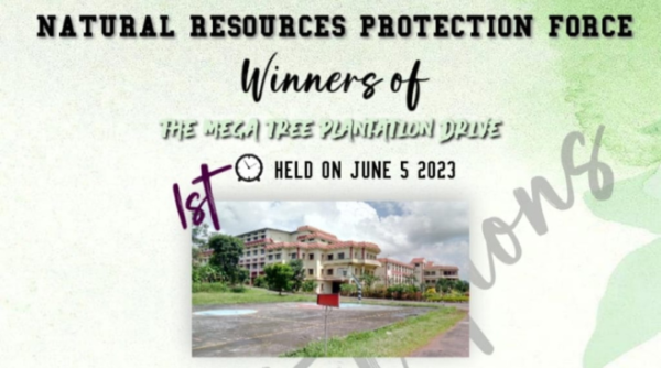 Vidya NSS units bag first prize in Mega Tree Plantation Drive