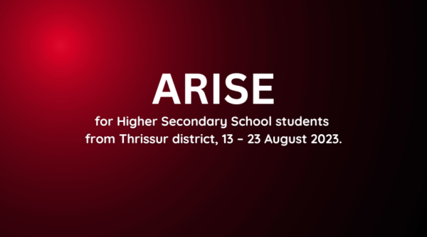 Special camp 'Arise’ for HSS students resumed with great fervor and enthusiasm