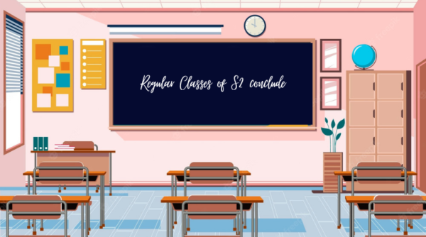 Regular Classes of S2 B Tech concluded