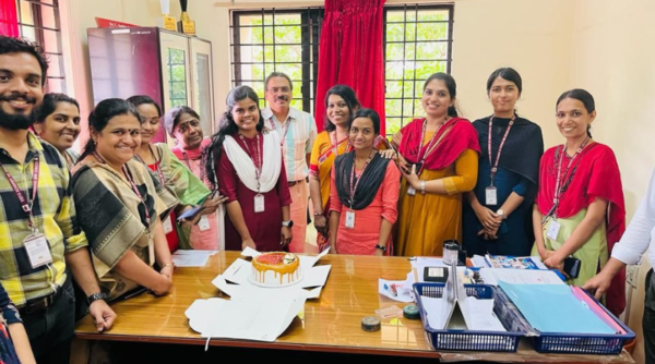 Civil Dept bids farewell to Ms Anisha C J and Ms Amrutha Joshy