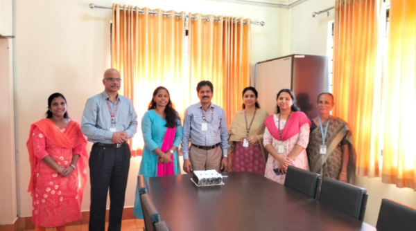 Admin Dept bids farewell to Ms Raveena S R (Office Assistant)