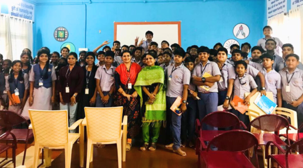 VSEC conducts Vocational Awareness session at Sree Durga Vilasam HSS, Peramangalam