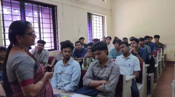 AIML dept welcomed first year students with much warmth