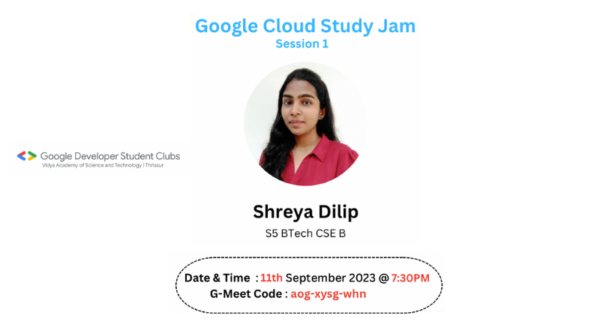 Google Cloud Study Jam - Info Session 1