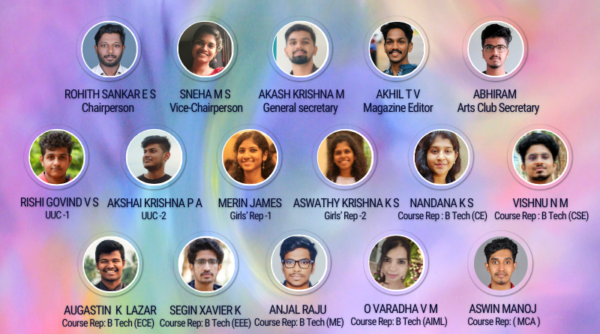 All the best to Office bearers of College Senate 2023-24