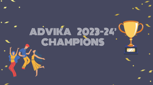 CSE Dept adorned with ‘the title of ADVIKA 2023-24’ Champions