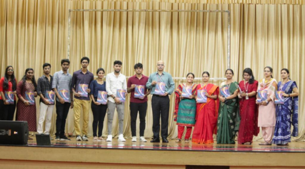 ‘VYOMA 2023’ - College Magazine unveiling ceremony marks a milestone at Vidya