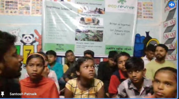 Launching ceremony of ‘Eco Revive Tech’ : E-Waste transformation initiative for the children from a slum of Bhubaneshwar