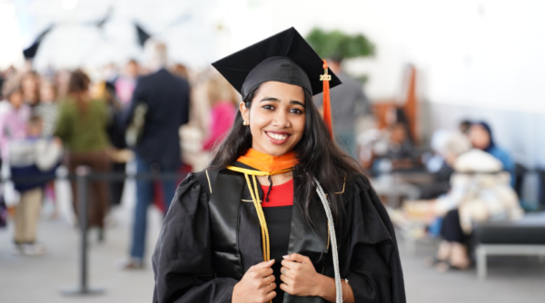 Vidya alumni received Master of Science in Computer and Information Sciences from University of Colorado, Denver with commendable CGPA