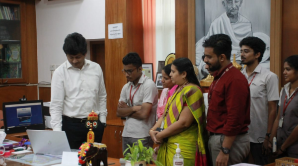 ‘VYVIDH 2024’ first phase kicked off with the launch of its website by Thrissur District Collector Mr Krishna Teja IAS