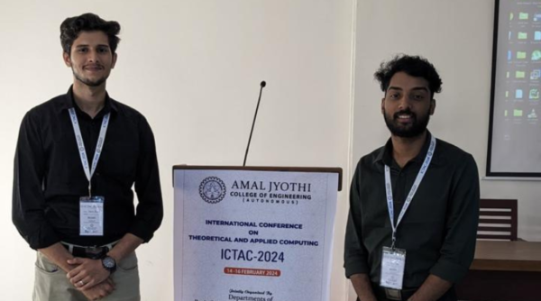 CSE students present paper in International Conference