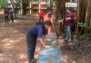 Campus Nakshatravanam Cleanliness Drive by NSS Volunteers