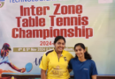 Vidya students to represent APJAKTU Table Tennis Women Team in the South India Inter University Tournament 