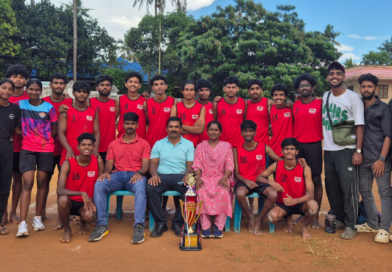 Vidya Kho Kho Men Team wins runner up position in the APJ AKTU All Kerala Inter Zone Championship