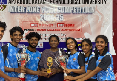 Vidya students to represent APJ AKTU Yoga Team for All India Inter University Championship