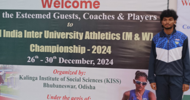 Vidya student represents APJ AKTU Athletics team in the All India Inter University Championship