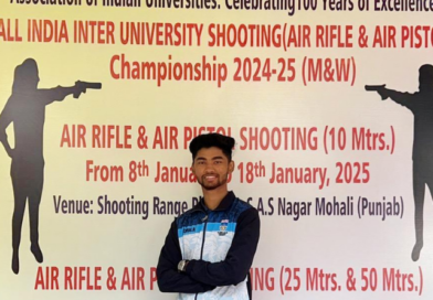 Vidya student represents APJ AKTU Shooting Team in the All India Inter University Shooting Championship 2024-25