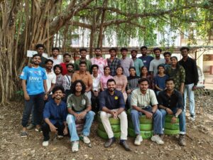 Vijnana Keralam Skill Training students with their mentor from KDISC KKEM.