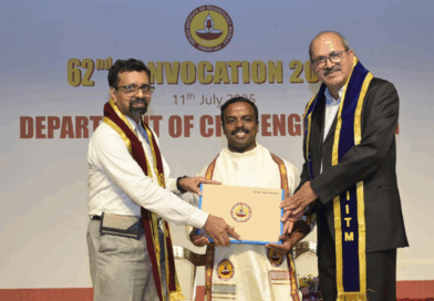 Hearty congratulations to Dr. Vivek K. Viswanath (2014–2016 M.Tech Structural Engineering, CE Dept) on being conferred the prestigious Ph.D. from IIT Madras.