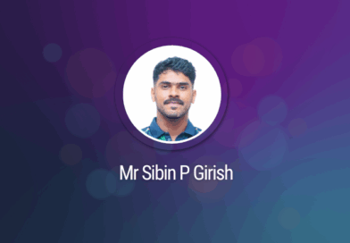 Vidya alumnus Mr Sibin P Girish signs with Thrissur Titans for Kerala Cricket League